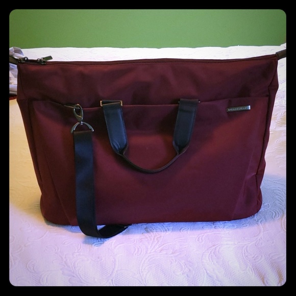 Briggs & Riley Handbags - NWT Briggs & Riley Sympatico Weekender Burgundy